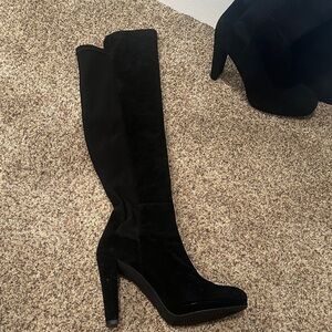 Stuart Weitzman Black Over the Knee Boots